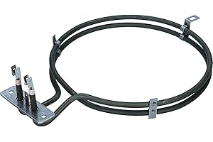 LUTH PREMIUM PROFI PARTS Heißluftheizung Umluft Heizelement 2000W 230V für AEG Electrolux Zanussi 3581907361 Privileg 07749567 für Backofen Herd