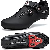 ARTVEP Herren Radschuhe Damen MTB Fahrradschuhe Kompatibel mit Look SPD SPD-SL Delta Lock Pedal Reitschuhe Kompatibel mit Pel