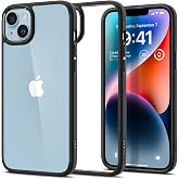 Spigen iPhone 14 / 13 ile Uyumlu Kılıf Ultra Hybrid Sararmaya Dayanıklı Siyah Şeffaf Kapak - ACS05041 (Spigen TR Garantili) |