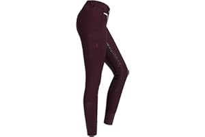 RIDERS CHOICE Pantalon d'équitation pour Femmes avec Fond Complet en Silicone - RidersDeal Collection pour Les Cavaliers