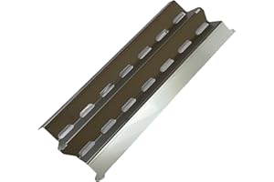 EWH Copertura del bruciatore in acciaio inox per Broilking Signet/Sovereign/Monarch/Huntington – Dimensioni: 349 x 148 x 22 mm (verificare prima dell'acquisto!) – 1 pezzo distributore fiamma tenda del