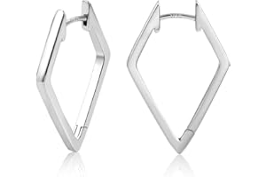 ALEXCRAFT Ohrringe Creolen Silber 925 für Damen Ohrringe Klein Huggie Hypoallergen Ohrringe