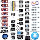 For arduino UNO R3 Mega2560 Nano Sensor Starter Kit Kuman 37 in 1 Arduino Compatible Learning Module for Raspberry Pi RPi 3 2 Model B B+ A A+ K5