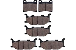 Cyleto Plaquettes de Frein Avant et Arrière pour YAMAHA XV 1100 Virago 1999 XVS 1100 Dragstar 1999-2004 XVS1100 A Dragstar Classic 2000-2007