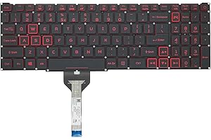 WWGTMC Replacement Keyboard for Acer Nitro 5 AN515-55 AN515-56 AN515-57 AN515-58 AN515-45,AN517-52 AN517-53 AN517-57 AN517-41 AN517-45, Predator Helios 300 PH315-54 PH315-55 PH317-51 Series Laptop