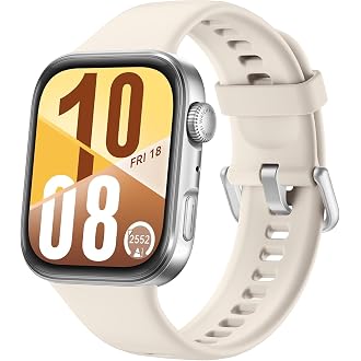 Huawei Watch FIT 4 smartwatch, 1.82" Large Display, Up to 10-Day Battery Life, Dual Band GPS, 100+ Sports Modes, Fitness Health Tracker, Emotional Ass