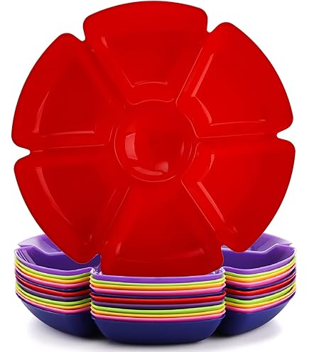 Plateau Compartimenté En Plastique Avec Couvercle - Solutions De Rangement Polyvalentes