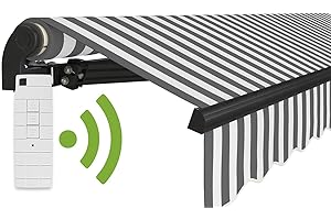 empasa Elektrische Gelenkarmmarkise 'Start Plus' Markise Sonnenmarkise Sonnenschutz, komplett vormontiert, Verschiedene Größen und Farben