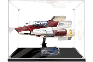 VAVAVIA 1 pezzo 50x30x35cm Vetrina Acrilica Trasparente Antipolvere 3mm, Una Grande Display Box Per Lego 42069 60366 75275 Modello