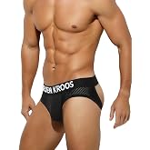 Casey Kevin Jockstrap Men's Sexy Slips Underwear Sport Cotton Underpants