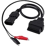 Vikenar Cavo diagnostico del connettore Adattatore OBD2 a 3 Pin a 16 Pin per Alfa Lancia