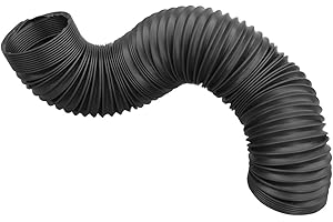 POWERTEC 70128 - Tubo flessibile per la raccolta della polvere, 10 cm