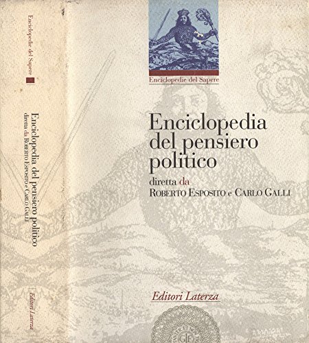 Download Enciclopedia del pensiero politico. Download Enciclopedia del pensiero politico.