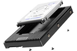 ORICO 2.5 to 3.5 SATA Hard Drive Adapter Mounting Bracket Hard Drive Caddy for 7/9.5/12.5mm 2.5 inch HDD/SSD-D2SS