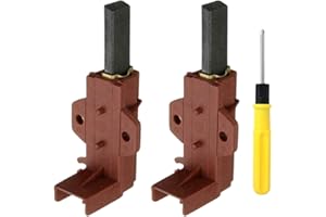 Acmerota PA66 Kohlebürsten Kompatibel für Hotpoint für Indesit für Samsung P1443 P1447 WFB1467NUV Waschmaschine, Ersatz für Welling Motor Kohlebürste PA66 für Hotpoint Waschmaschine Teile