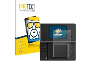 BROTECT Protector Pantalla Cristal para Nintendo DSi Protector Vidrio - [Dureza 9H, Anti-Arañazos]