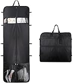 MISSLO Anzugtasche 109cm - Kleidersack Mit Fenster Für Reisen