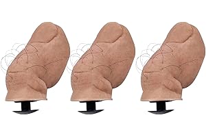 GMXJGZ Croc Sticker 3 Stück Big Toe Croc Charms 3D Lustige Zehen Schuh Charms Großer Zehen Croc Anstecker Schuh Charms Niedliche Schuhanhänger Dekoratives Zubehör für DIY-Clog-Sandalen