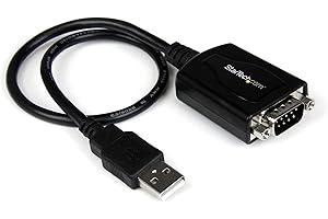 ‎STARTECH.COM StarTech.com USB 2.0 auf Seriell Adapter - USB zu RS232 / DB9 Schnittstellen Konverter (COM) - Stecker / Stecker 0,3m