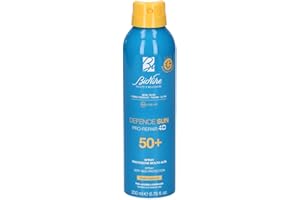 BioNike Defence Sun Baby & Kid, Latte Fluido Protezione Solare SPF50+, 200ml, Resistente all'Acqua