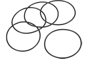 PATIKIL 25 Piezas Juntas Tóricas, Arandelas Tóricas de Nitrilo de Goma Métrica Sellado O Ring Junta para Reparación de Grifo de Plomería de Automoción, 60x56x2mm(OD*ID*An)