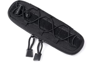 WYNEX Tactical Knife Sheath Bag, Molle Flashlight Holster Pouch Utility Tool Pouches Case Single Pistol Holder Cartridge Clip Outdoor Multi-Tool Nylon Pouch