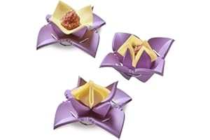 Betty Bossi Dumpling Maker de Le Ravioli Maker pour Les cuisiniers Amateurs et Professionnels, avec ce Moule à ravioles, créez des Amuse-bouches à Base de raviolis et Chaussons pour Vos apéritifs