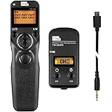 Pixel 2.4GHz Timer Wireless Fotocamera Telecomando TW283-90 Compatibile con Fujifilm GFX 50S X-Pro2 X-T2 X-T20 X-T1 X-T10 X-E