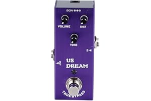 KEENSO Guitar Looper Pedal, True Bypass Looper Pedal Dual Loop Switch Multiple Tones, Compact Size Purple Design for Guitarists Recording Sessions Musicians