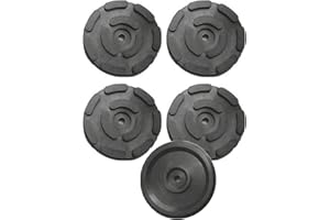 Drive Design Kit 4 Pezzi TAMPONI Diametro 145 mm per Ponti SOLLEVATORI OMCN in Gomma Extra Forte