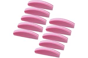 TINGDONGWEI 10 Piezas Pulidor Uñas, Esponja de Grano 100/180, Mini Bloques de Buffer de Uñas, Taco Pulidor Uñas Doble Cara Grano