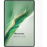 Microsonic Honor Magic Pad 2 Tempered Glass Cam Ekran Koruyucu [Honor Magic Pad 2 ile Uyumlu Ekran Koruyucu - Şeffaf]