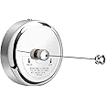 KKD® Stainless Steel Retractable Adjustable Clothesline, Lockable Hanging Washing Line, Wall-Mounted Wire Clothes line/Cloth Line Laundry Drying Rope for Indoor/Outdoor/Balcony (Silver) (Pack of 1)