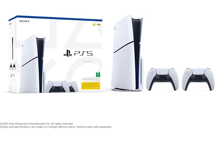 PlayStation 5 Disc Slim Console + Extra Controller