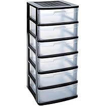 Acan Tradineur - Loira Coode De Bureau En Plastique, 4 Tiroirs