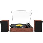 Record Master RM-519 Pikap - Bluetooth &Ouml;zellkli - 33 ve 45 Devir Plaklar ile Uyumlu - G&uuml;&ccedil;l&uuml; Ses