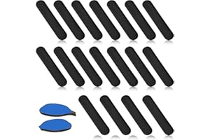 SAVITA 20 pcs Bande de Plomb Pickleball Autocollante, 3g Bande de Plomb Raquette Ruban de Plomb Adhésif pour Protection de Bord de Pagaie, Augmentation de la Puissance et de la Vitesse de Swing (Noir)