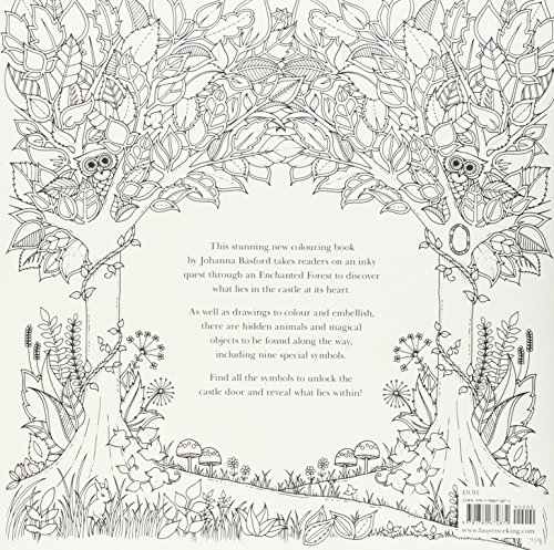 Enchanted Forest: An Inky Quest and Colouring Book