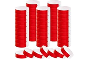 JNBGTU 600 Pack Wristbands for Events, Waterproof Papery Wrist Bands Disposable Paper Bracelets for Events Party Music Festivals Concerts Contests Exhibitions