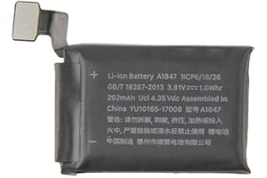 WYGUO 3.81V 262mah A1858 A1860 A1848 A1847 Replacement Battery for iWatch Series 3 S3 38mm (GPS+LTE)