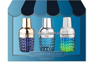 Pepe Jeans Life Is Now, Cocktail Edition, Celebrate Coffret Cadeau Homme Miniature de 3 Pièces Eau de Parfum 15ml