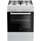BEKO Cucina Elettrica CSS42014FS 4 Fuochi a Gas Forno Elettrico Classe B  Dimensioni 50 x 50 cm Colore Inox : Amazon.it: Grandi elettrodomestici