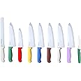 Dolomiten Inox Colour Coded Allergy Knife Set with Mauve Knife