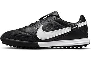 NIKE Artificial-Turf Soccer Shoes The Premier 3 TF, Black/White, AT6178-010, 40 EU