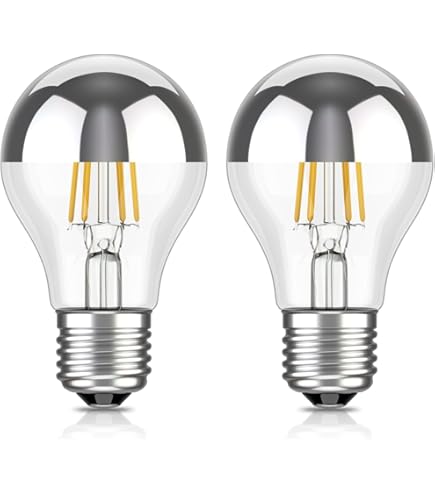 Ampoule E27 Blanc Chaud OSRAM Ampoule LED | Culot: E27 | Blanc Chaud | 2700 K | 4 W | équivalent à 35 W | LED Retrofit CLASSIC A Mirror, Forme De Poire Or Cache Ampoule