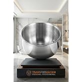 Paslanmaz &Ccedil;elik Tıraş Tası - Metal Tıraş Tası Sakal Tıraş Tası 715610