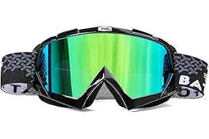 KINGBIKE Motocross Brille Mtb Brille Dirt Bike ATV Crossbrille Skibrille goggle Sicherheit Tactical Riding Motorradbrillen für Herren Damen Jugend