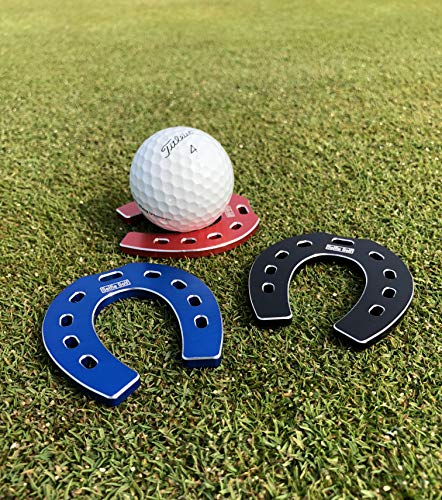 SelfieTotem Putter Head Cover Keeper, Clip on Leash para asegurar los accesorios de lujo de golf Stop Losing, Experience Lucky Horseshoes, Putt Trainer for Speed Control