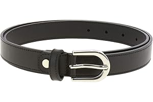 FASHIONGEN - Ceinture pour femme en Cuir Italien, LUNA, Fabriqué en France