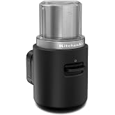 KitchenAid Go 5KBGR111BM Kablosuz Kahve &Ouml;ğ&uuml;t&uuml;c&uuml; Bataryalı Siyah